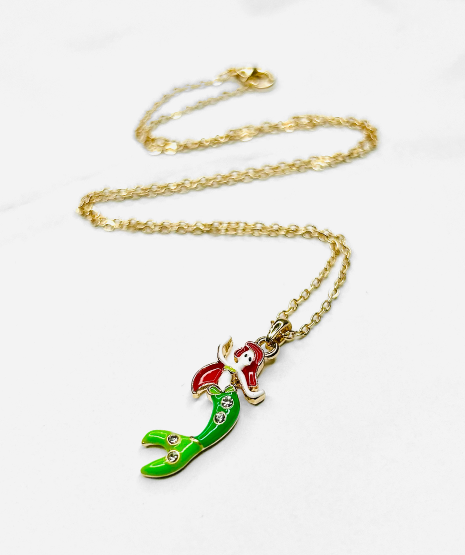 Ariel Mermaid Necklace - Mermaidery