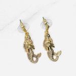 Mermaid + Shell Earrings