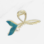 Mermaid's Pearl Claw Clip